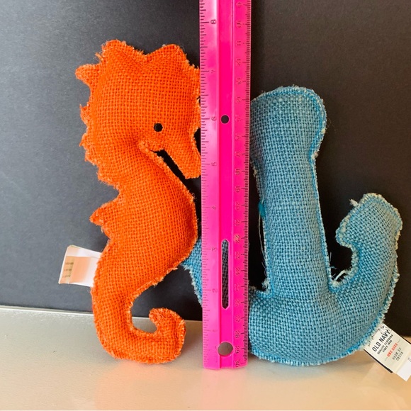 SEAHORSE AND ANCHOR PET TOY SET OLD NAVY - Picture 2 of 2